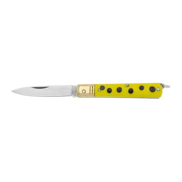 Coltello sfilato tartarugato lama inox